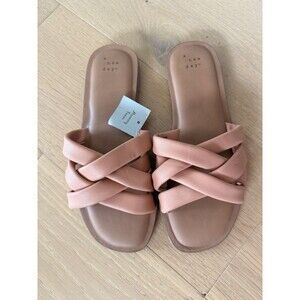 A New Day Rory Padded Slide Sandals - Women's Size US 8 New With tags